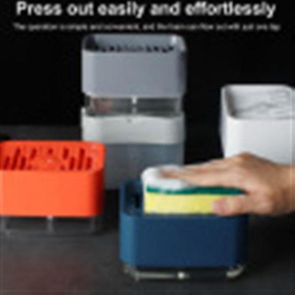 liquid soap dispenser pump with sponge cleaning container manual press box kitchen cleaner tool
liquid soap dispenser pump with sponge cleaning container manual press box kitchen cleaner tool