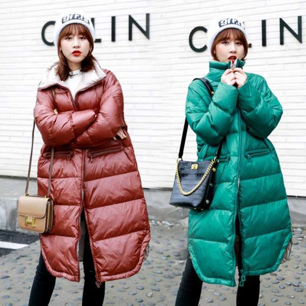 Women's Down & Parkas thick winter fashion all match cool jacket female long over knee temperament cotton pure color warm loose overcoat 4XD2, Black
Women's Down & Parkas thick winter fashion all match cool jacket female long over knee temperament cotton pure color warm loose overcoat 4XD2, Black