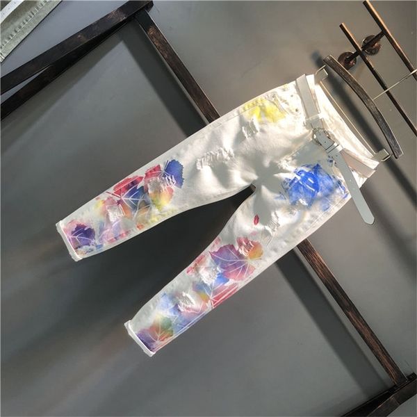 women white denim pants graffiti print stretched jeans autumn slim hole straight jeans ladies high waist loose jean trousers 295, Blue
women white denim pants graffiti print stretched jeans autumn slim hole straight jeans ladies high waist loose jean trousers 295, Blue