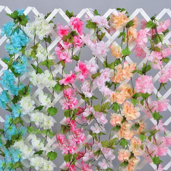 decorative flowers & wreaths silk artificial rose vine hanging for wall decoration rattan fake plant leaves garland romantic wedding party h
decorative flowers & wreaths silk artificial rose vine hanging for wall decoration rattan fake plant leaves garland romantic wedding party h