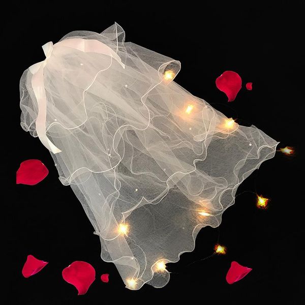party decoration led glowing light up women girls bridal veil retro net po props wedding veils headdress birthday favors
party decoration led glowing light up women girls bridal veil retro net po props wedding veils headdress birthday favors