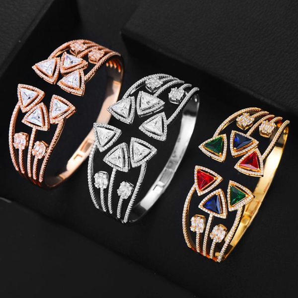 kellybola fine trendy shiny bangle women triangle cz bracelet super gift for friends lover unexpect surprise, Black
kellybola fine trendy shiny bangle women triangle cz bracelet super gift for friends lover unexpect surprise, Black