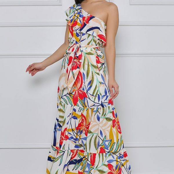 colorful striped print ruffles women 2021 sleeveless slash neck one shoulder holiday style loose holidays lady es summer, Black;gray
colorful striped print ruffles women 2021 sleeveless slash neck one shoulder holiday style loose holidays lady es summer, Black;gray