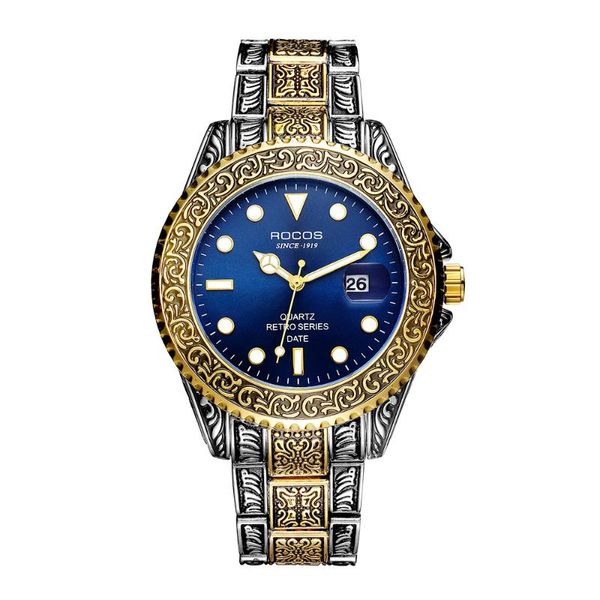 automatic watch for men waterproof r0406 wristwatches, Slivery;brown
automatic watch for men waterproof r0406 wristwatches, Slivery;brown