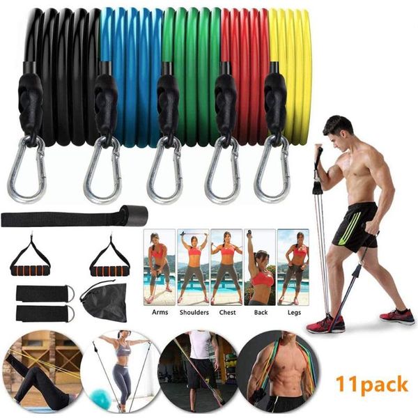11pcs fitness resistance bands muscle training pull rope set one-word tension belt tpe
11pcs fitness resistance bands muscle training pull rope set one-word tension belt tpe