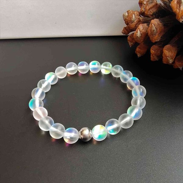 colorful glass bead bracelet 8mm flash stone elastic bead bracelet, Black
colorful glass bead bracelet 8mm flash stone elastic bead bracelet, Black