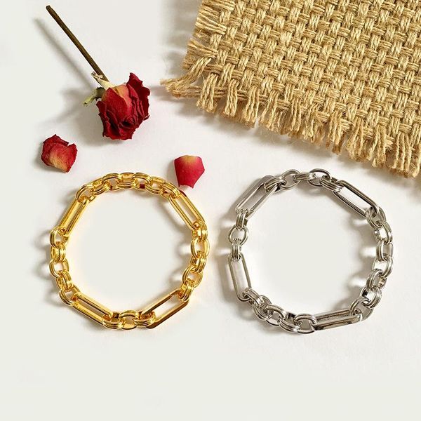 link, chain 2021 fashion trend luxury jewelry sizes rings metal bracelet simply classic joker for women daily dating party lover gift, Black
link, chain 2021 fashion trend luxury jewelry sizes rings metal bracelet simply classic joker for women daily dating party lover gift, Black