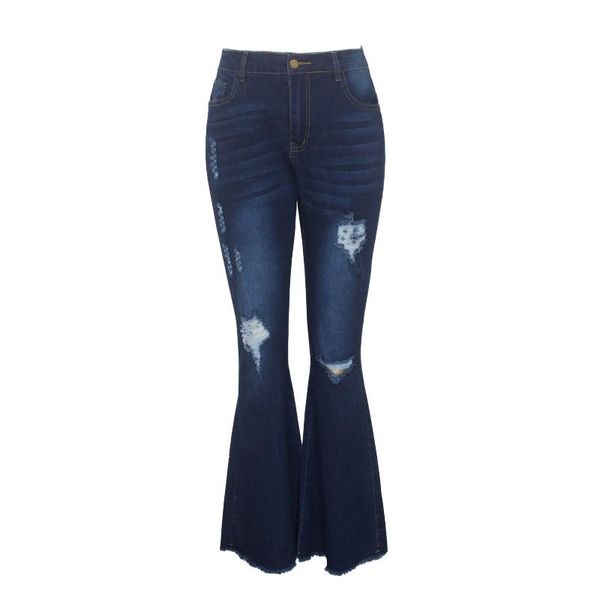 women's pants & capris arrival stylish female ripped jeans,adults high waist flared trousers close-fitting for spring fall,s//l/xl/xxl, Black;white
women's pants & capris arrival stylish female ripped jeans,adults high waist flared trousers close-fitting for spring fall,s//l/xl/xxl, Black;white