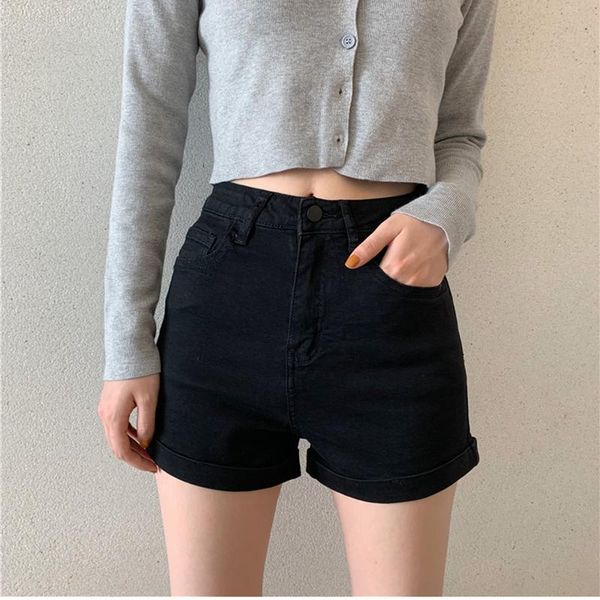 vintage stretch rolled denim shorts women plus size high waist jeans casual female loose fit blue women's, White;black
vintage stretch rolled denim shorts women plus size high waist jeans casual female loose fit blue women's, White;black