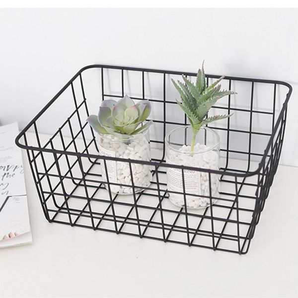 storage baskets stainless iron wire organizer holder deskfruit sundries book basket household bathroom kitchen container
storage baskets stainless iron wire organizer holder deskfruit sundries book basket household bathroom kitchen container