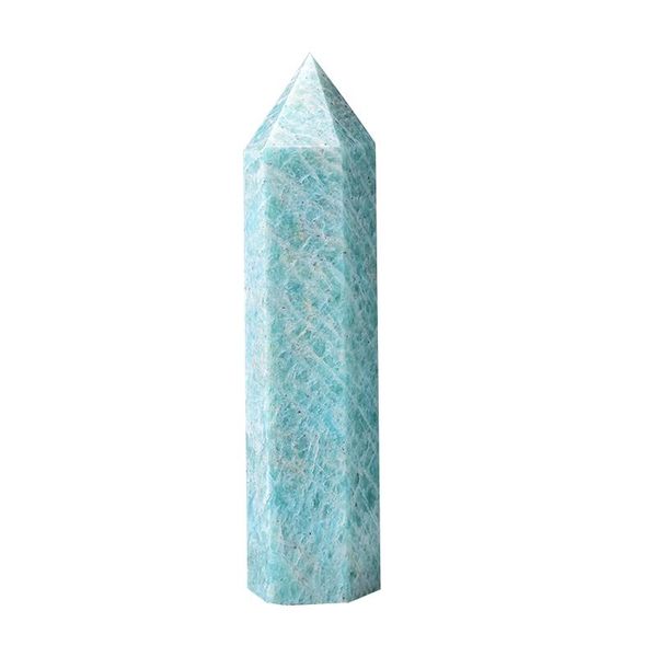 decorative objects & figurines 1pc natural amazonite crystal point meditation healing stone reiki obelisk wand ornament for home decor pyram
decorative objects & figurines 1pc natural amazonite crystal point meditation healing stone reiki obelisk wand ornament for home decor pyram