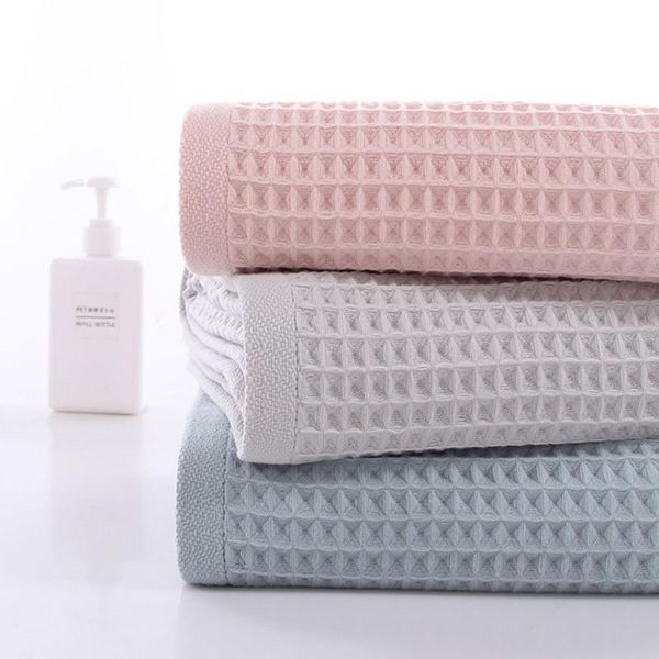 towel 100% cotton pink blue gray waffle bath towels for soft absorbent household bathroom 70x140cm
towel 100% cotton pink blue gray waffle bath towels for soft absorbent household bathroom 70x140cm
