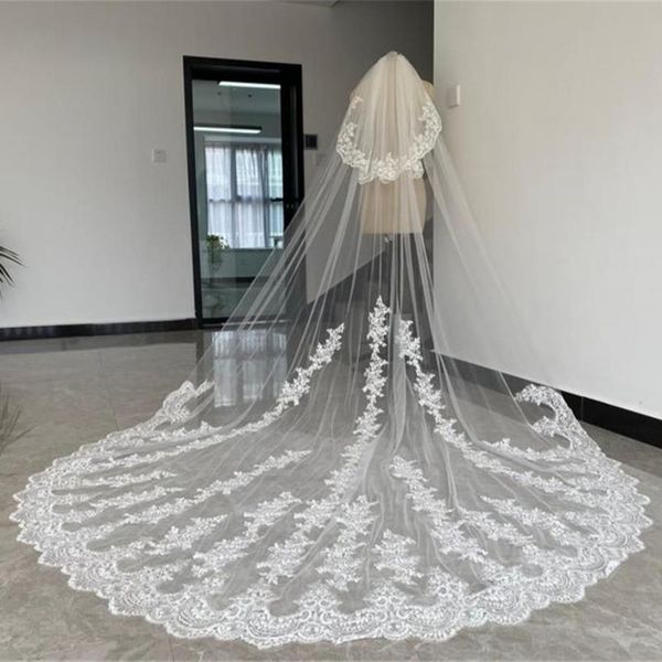 bridal veils two layers wedding cover face lace appliqued 300cm veil with comb for bride hearwear cathedral accessories, Black
bridal veils two layers wedding cover face lace appliqued 300cm veil with comb for bride hearwear cathedral accessories, Black