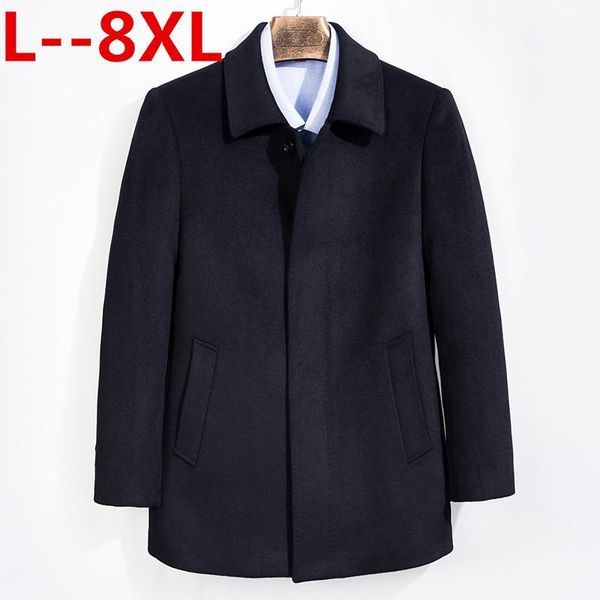 brand big 6xl size 8xl single breasted wool winter thick warm luxury business casual men's slim jacket coat black gray jackets, Black;brown
brand big 6xl size 8xl single breasted wool winter thick warm luxury business casual men's slim jacket coat black gray jackets, Black;brown