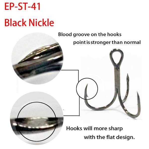fishing hooks 5pcs eupheng ep-st-41 treble hook heat treatment technology add grooves l
fishing hooks 5pcs eupheng ep-st-41 treble hook heat treatment technology add grooves l
