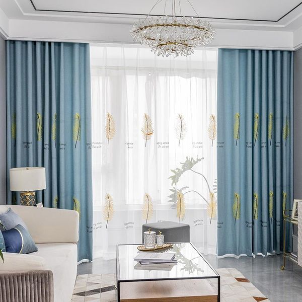 curtain & drapes curtains leaf embroidery nordic modern minimalist shading customized products for living dining room bedroom
curtain & drapes curtains leaf embroidery nordic modern minimalist shading customized products for living dining room bedroom
