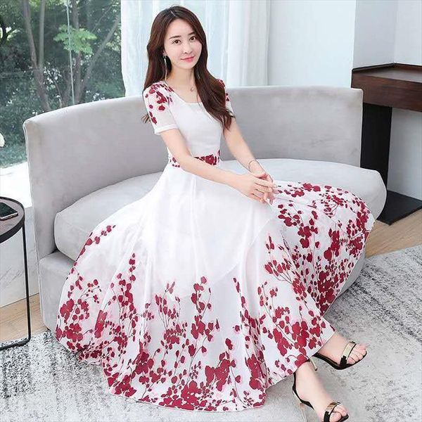 summer boho maxi club women tanks dress printed chiffon long party robe longue femme plus size vestidos w202, White
summer boho maxi club women tanks dress printed chiffon long party robe longue femme plus size vestidos w202, White