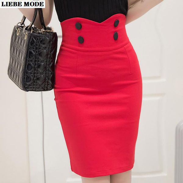 spring summer 2021 office work wear high waist split skirts womens business black red package hip pencil skirt knee length
spring summer 2021 office work wear high waist split skirts womens business black red package hip pencil skirt knee length