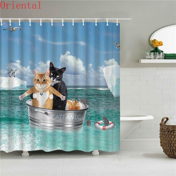 cat shower curtains bathroom curtain cute 3d fabric with hooks funny waterproof or mat
cat shower curtains bathroom curtain cute 3d fabric with hooks funny waterproof or mat