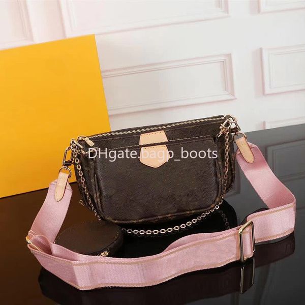 2021 ss m44823/44813 mini 3-piece set lady shoulder shopping bag woman designer crossbody bags coin wallet handbags purses card holder totes, Red;black
2021 ss m44823/44813 mini 3-piece set lady shoulder shopping bag woman designer crossbody bags coin wallet handbags purses card holder totes, Red;black
