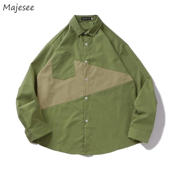 men's casual shirts men patchwork cargo ins chic male harajuku all-match leisure cozy teenagers streetwear vintage outwear trendy simpl, White;black
men's casual shirts men patchwork cargo ins chic male harajuku all-match leisure cozy teenagers streetwear vintage outwear trendy simpl, White;black
