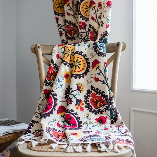 curtain & drapes ethnic bohemian curtains for kitchen bedroom living room cafe sunflower cotton linen with tassel bay window
curtain & drapes ethnic bohemian curtains for kitchen bedroom living room cafe sunflower cotton linen with tassel bay window