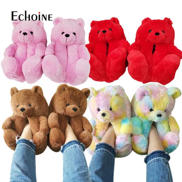 echoine women winter warm house shoes teddy bear slippers soft home indoor slipper ladies cute cartoon funny kigurumi shoes y0902, Black
echoine women winter warm house shoes teddy bear slippers soft home indoor slipper ladies cute cartoon funny kigurumi shoes y0902, Black
