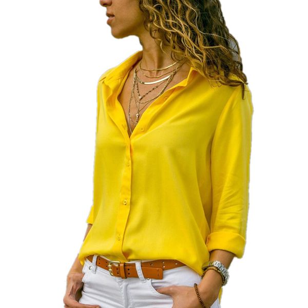 women white blouses basic selling button solid autumn long sleeve shirt female chiffon women's slim clothing plus size 210423
women white blouses basic selling button solid autumn long sleeve shirt female chiffon women's slim clothing plus size 210423