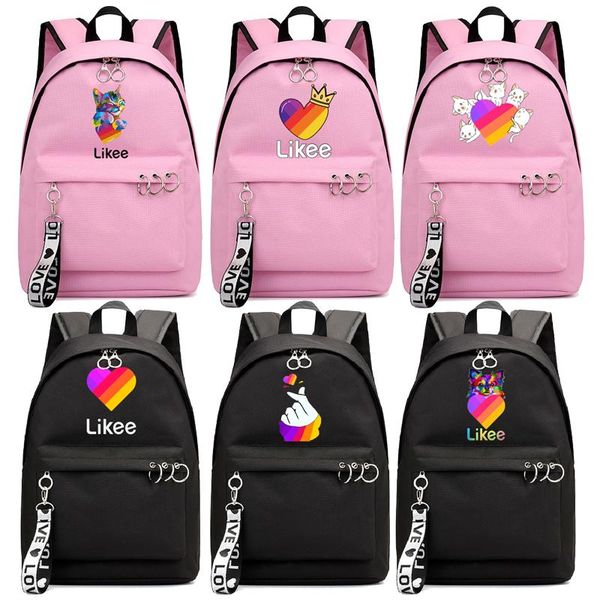 backpack likee video students bookbag russia style women canvas mochila boy girl cat school bag rucksack
backpack likee video students bookbag russia style women canvas mochila boy girl cat school bag rucksack