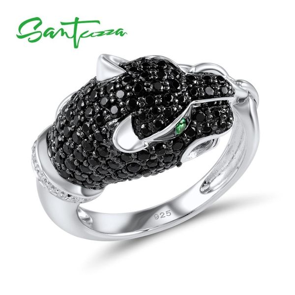 santuzza silver ring for women 925 sterling innovative animal leopard black spinels unique party fashion jewelry 211217, Slivery;golden
santuzza silver ring for women 925 sterling innovative animal leopard black spinels unique party fashion jewelry 211217, Slivery;golden