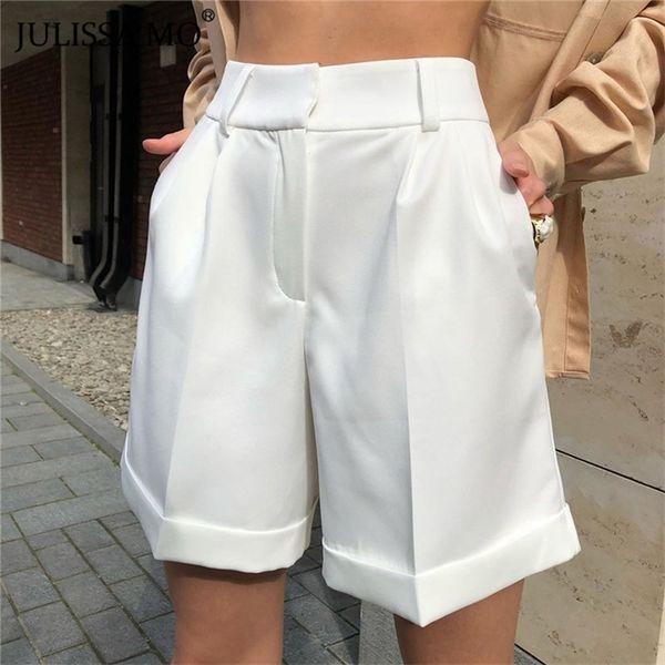 julissa mo white high waist casual women summer wide legs shorts with pocket office lady suit short pants mujer, White;black
julissa mo white high waist casual women summer wide legs shorts with pocket office lady suit short pants mujer, White;black