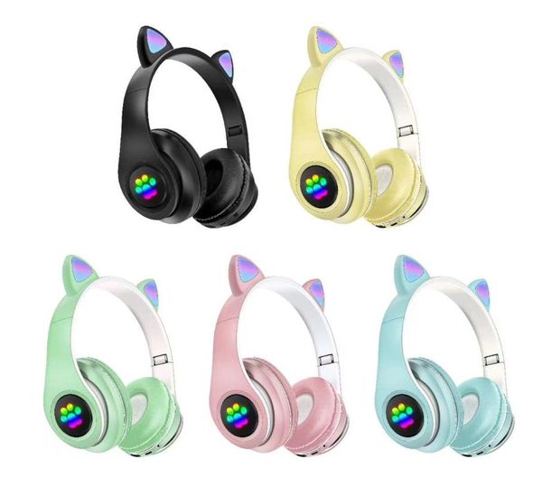 kids headphones cat ear wireless gaming headset foldable led light with mic over volume limiting cell phone earphones
kids headphones cat ear wireless gaming headset foldable led light with mic over volume limiting cell phone earphones