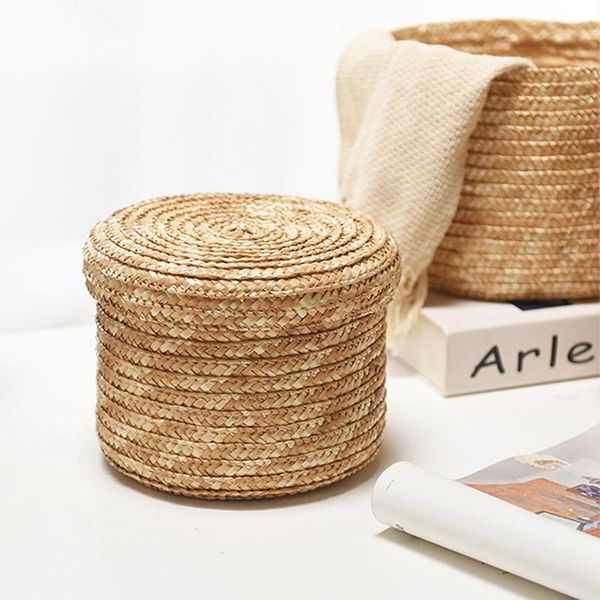 storage baskets handmade basket straw woven round sundries organizer with lid wedding candy persent decorative box home decor
storage baskets handmade basket straw woven round sundries organizer with lid wedding candy persent decorative box home decor