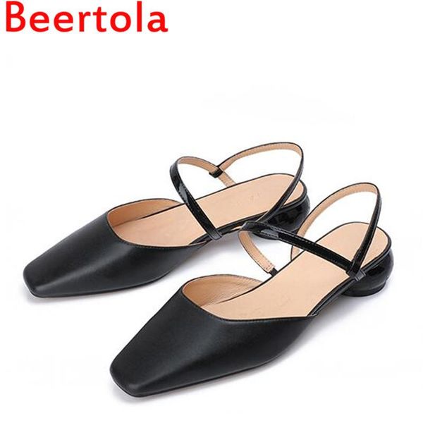 leather women's sandals square toe black elastic band med heels shoes women breathable casual ladies pumps 35-40 size
leather women's sandals square toe black elastic band med heels shoes women breathable casual ladies pumps 35-40 size