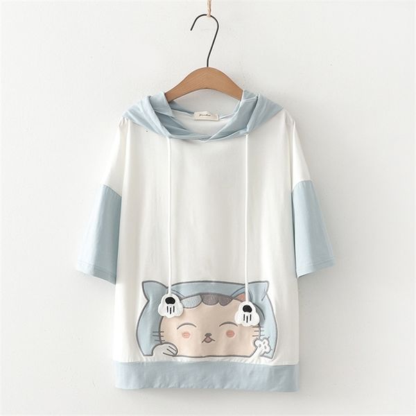women's t-shirt summer korean kawaii t-shirts teen girls cute cat graphic tees female pink funny anime japanese short sleeve, White
women's t-shirt summer korean kawaii t-shirts teen girls cute cat graphic tees female pink funny anime japanese short sleeve, White