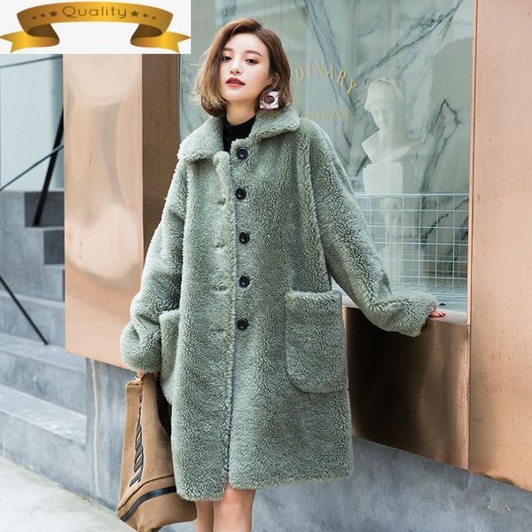 women's fur & faux women real coat sheep shearing winter wool jacket for clothes 2021 manteau femme a11y010 yy172, Black
women's fur & faux women real coat sheep shearing winter wool jacket for clothes 2021 manteau femme a11y010 yy172, Black