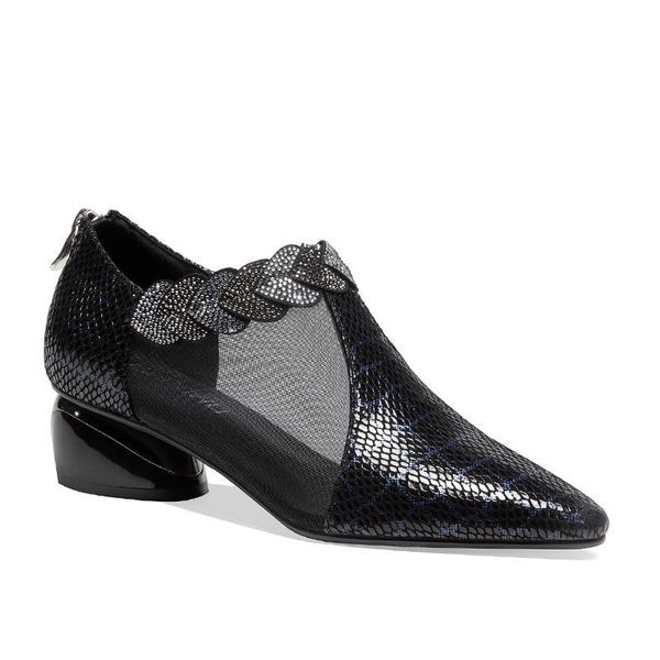 2022 spring/summer womens mesh shoesblock low heelsrhinestone pointed toeback zipgreyblackdropshipping, Black
2022 spring/summer womens mesh shoesblock low heelsrhinestone pointed toeback zipgreyblackdropshipping, Black