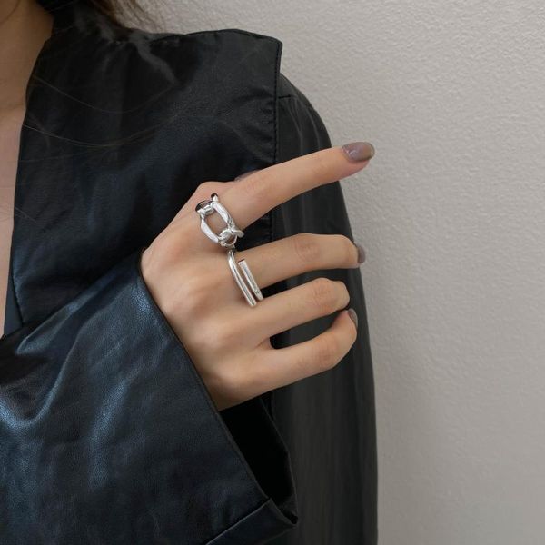 wedding rings myqis vintage chain band finger ring for women girl 2021 trend aesthatic metallic adjustable open jewelry ringen, Slivery;golden
wedding rings myqis vintage chain band finger ring for women girl 2021 trend aesthatic metallic adjustable open jewelry ringen, Slivery;golden
