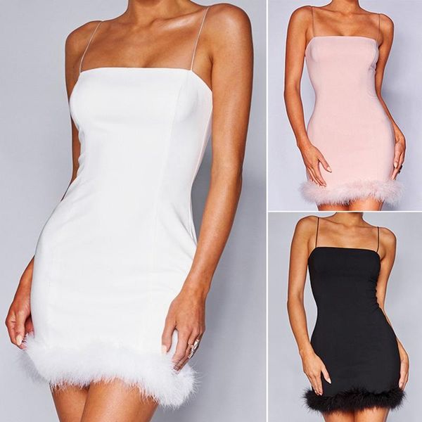 casual dresses strapless feather patchwork dress spaghetti strap sleeveless backless mini summer party, Black;gray
casual dresses strapless feather patchwork dress spaghetti strap sleeveless backless mini summer party, Black;gray
