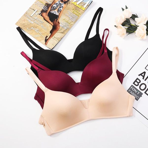 bras 2021 seamless for women push up no wire brassiere a b cup underwear bra three quarters(3/4 cup) lingerie, Red;black
bras 2021 seamless for women push up no wire brassiere a b cup underwear bra three quarters(3/4 cup) lingerie, Red;black