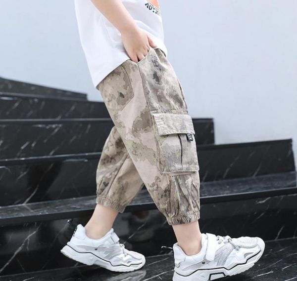 style children's overalls 2021 summer camouflage cropped pants kids boys casual 2-8years old trousers, Blue
style children's overalls 2021 summer camouflage cropped pants kids boys casual 2-8years old trousers, Blue