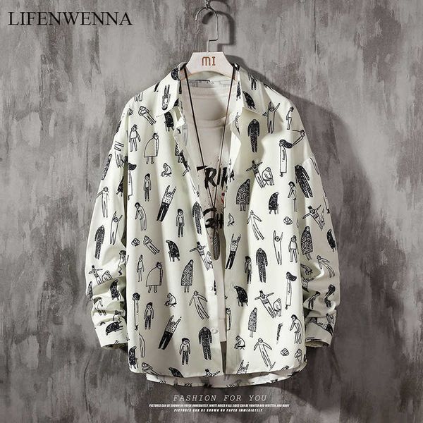 lifenwenna autumn funny character printed long sleeve shirts hip hop casual streetwear shirts men fashion casual -5xl 210528, White;black
lifenwenna autumn funny character printed long sleeve shirts hip hop casual streetwear shirts men fashion casual -5xl 210528, White;black