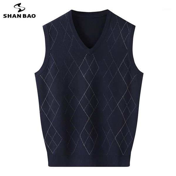men's vests shan bao 2021 autumn and winter wool warm v-neck pullover sweater classic diamond pattern men's casual vest 4xl 5xl 6xl, Black;white
men's vests shan bao 2021 autumn and winter wool warm v-neck pullover sweater classic diamond pattern men's casual vest 4xl 5xl 6xl, Black;white