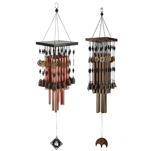 decorative objects & figurines outdoor indoor metal tube wind chime with copper bell large windchimes for patio garden terrace
decorative objects & figurines outdoor indoor metal tube wind chime with copper bell large windchimes for patio garden terrace