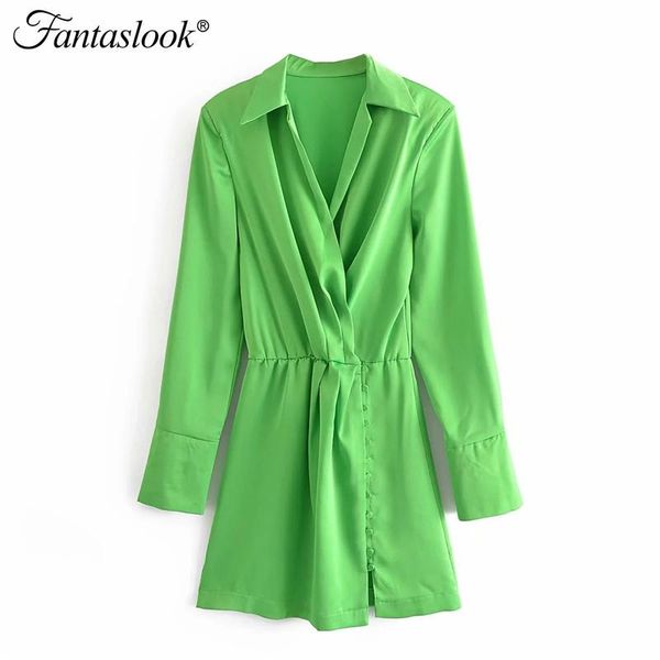 casual dresses green shirt dress women long sleeve mini wrap summer pleated solid short ladies fashion button vestidos, Black;gray
casual dresses green shirt dress women long sleeve mini wrap summer pleated solid short ladies fashion button vestidos, Black;gray