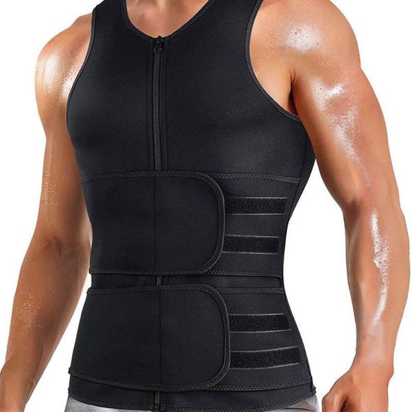 men's body shapers men shaper sauna vest waist trainer double belt sweat shirt corset abdomen slimming shapewear fat burn fitness, Black;brown
men's body shapers men shaper sauna vest waist trainer double belt sweat shirt corset abdomen slimming shapewear fat burn fitness, Black;brown