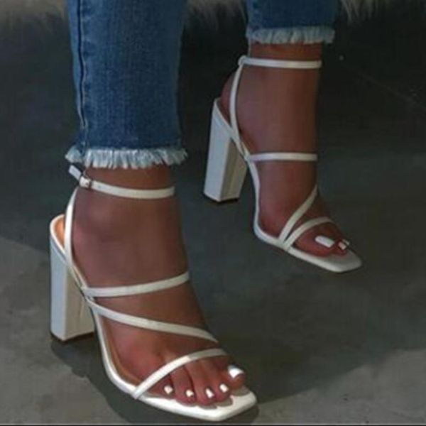 women summer sandals high heel slippers slip on open toe casual outdoor narrow band, Black
women summer sandals high heel slippers slip on open toe casual outdoor narrow band, Black