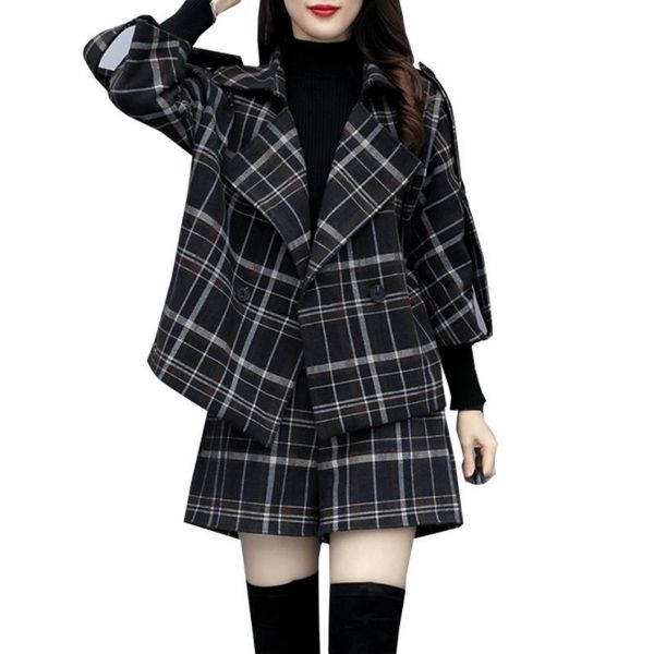 women's tracksuits large size suit winter professional woolen coat + shorts two-piece l-5xl female, Gray
women's tracksuits large size suit winter professional woolen coat + shorts two-piece l-5xl female, Gray