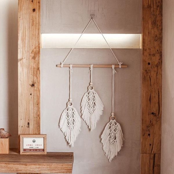 tapestries fashion leaf macrame wall hanging boho home decor dream catcher room decoration living wedding party
tapestries fashion leaf macrame wall hanging boho home decor dream catcher room decoration living wedding party