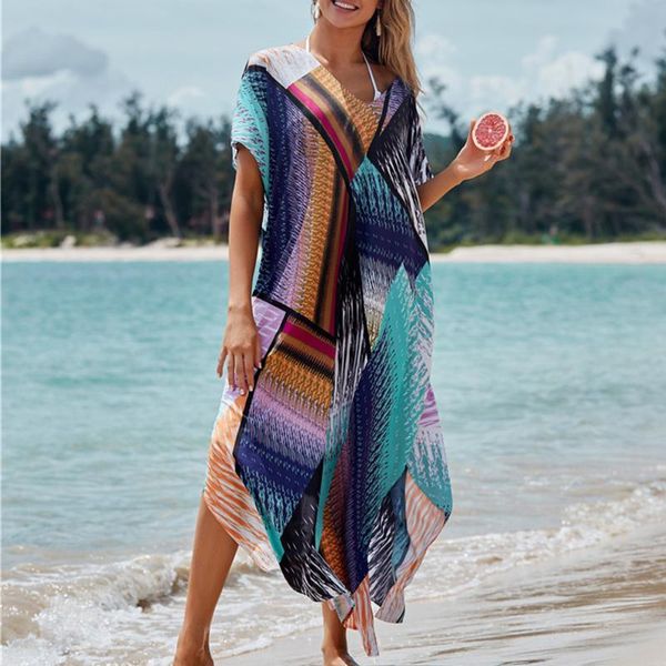 women's swimwear chiffon colorful flower block positioning printing beach cool blouse vacation sun protection shirt bikini swimsuit, White;black
women's swimwear chiffon colorful flower block positioning printing beach cool blouse vacation sun protection shirt bikini swimsuit, White;black